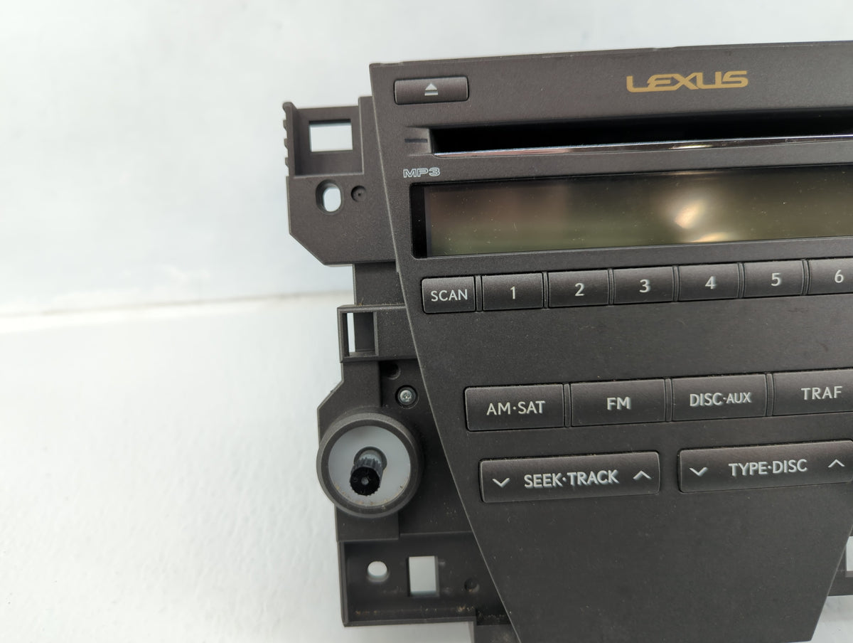 2007-2009 Lexus Es350 Am Fm Cd Player Radio Receiver 583818 - Oemusedautoparts1.com