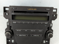 2007-2009 Lexus Es350 Radio AM FM Cd Player Receiver Replacement P/N:86120-33720 Fits Fits 2007 2008 2009 OEM Used Auto Part