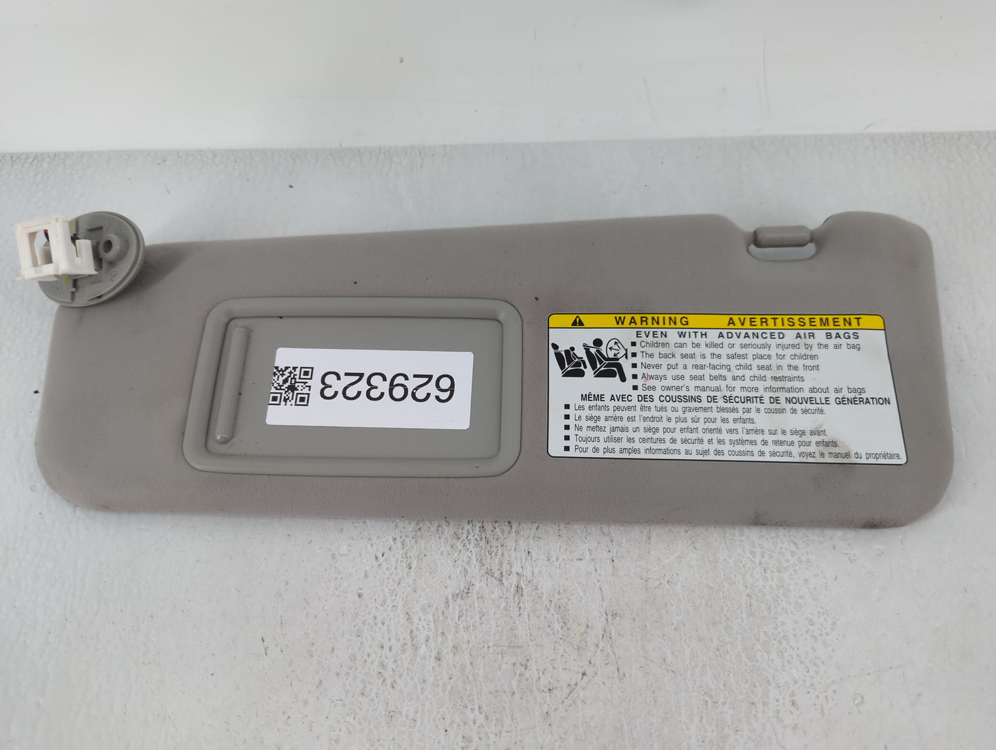 2007-2009 Lexus Es350 Sun Visor Shade Replacement Driver Left Mirror Fits Fits 2007 2008 2009 OEM Used Auto Parts - Oemuseda