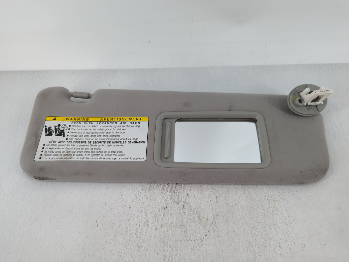 2007-2009 Lexus Es350 Sun Visor Shade Replacement Passenger Right Mirror Fits Fits 2007 2008 2009 OEM Used Auto Parts - Oemu