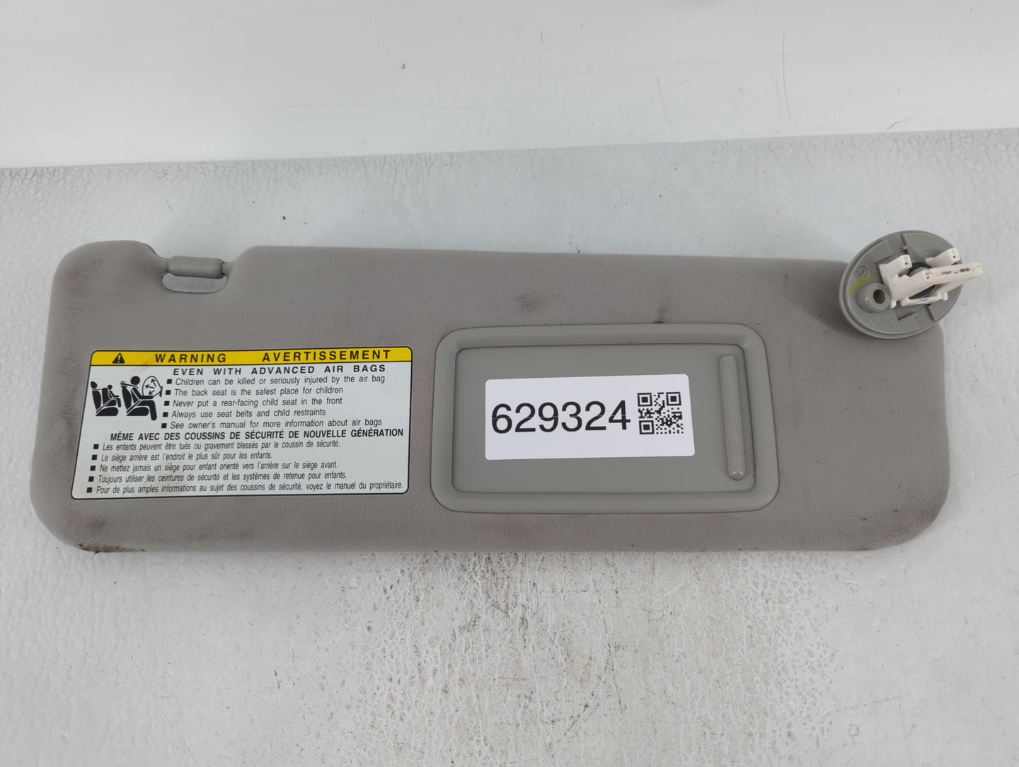 2007-2009 Lexus Es350 Sun Visor Shade Replacement Passenger Right Mirror Fits Fits 2007 2008 2009 OEM Used Auto Parts - Oemu