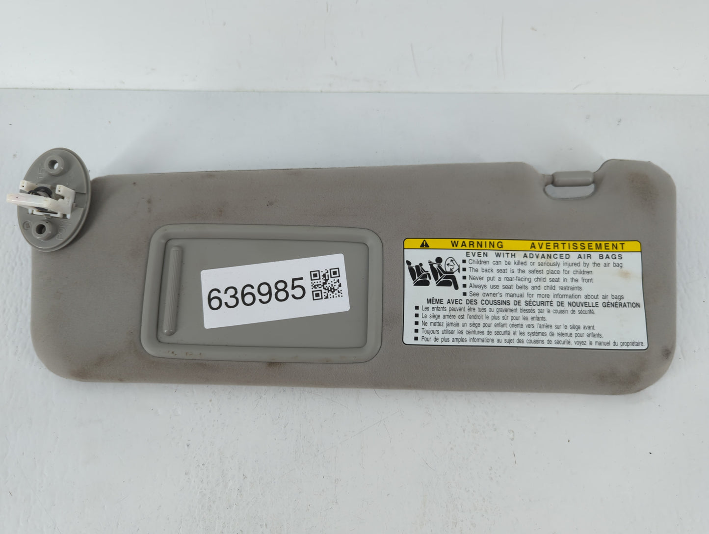 2007-2009 Lexus Es350 Sun Visor Shade Replacement Driver Left Mirror Fits Fits 2007 2008 2009 OEM Used Auto Parts - Oemuseda