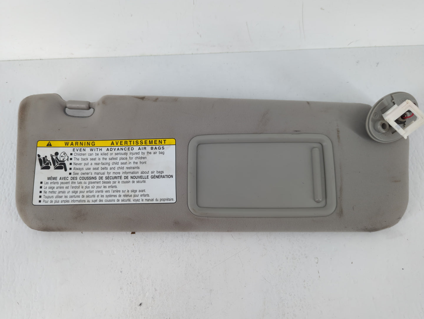 2007-2009 Lexus Es350 Sun Visor Shade Replacement Passenger Right Mirror Fits Fits 2007 2008 2009 OEM Used Auto Parts - Oemu