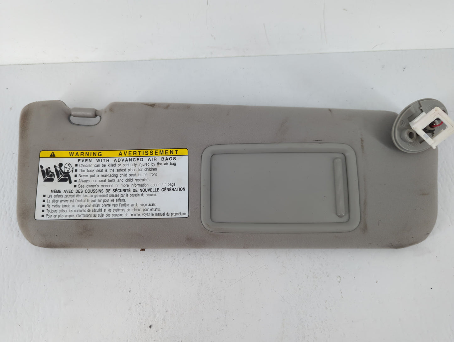 2007-2009 Lexus Es350 Sun Visor Shade Replacement Passenger Right Mirror Fits Fits 2007 2008 2009 OEM Used Auto Parts - Oemu