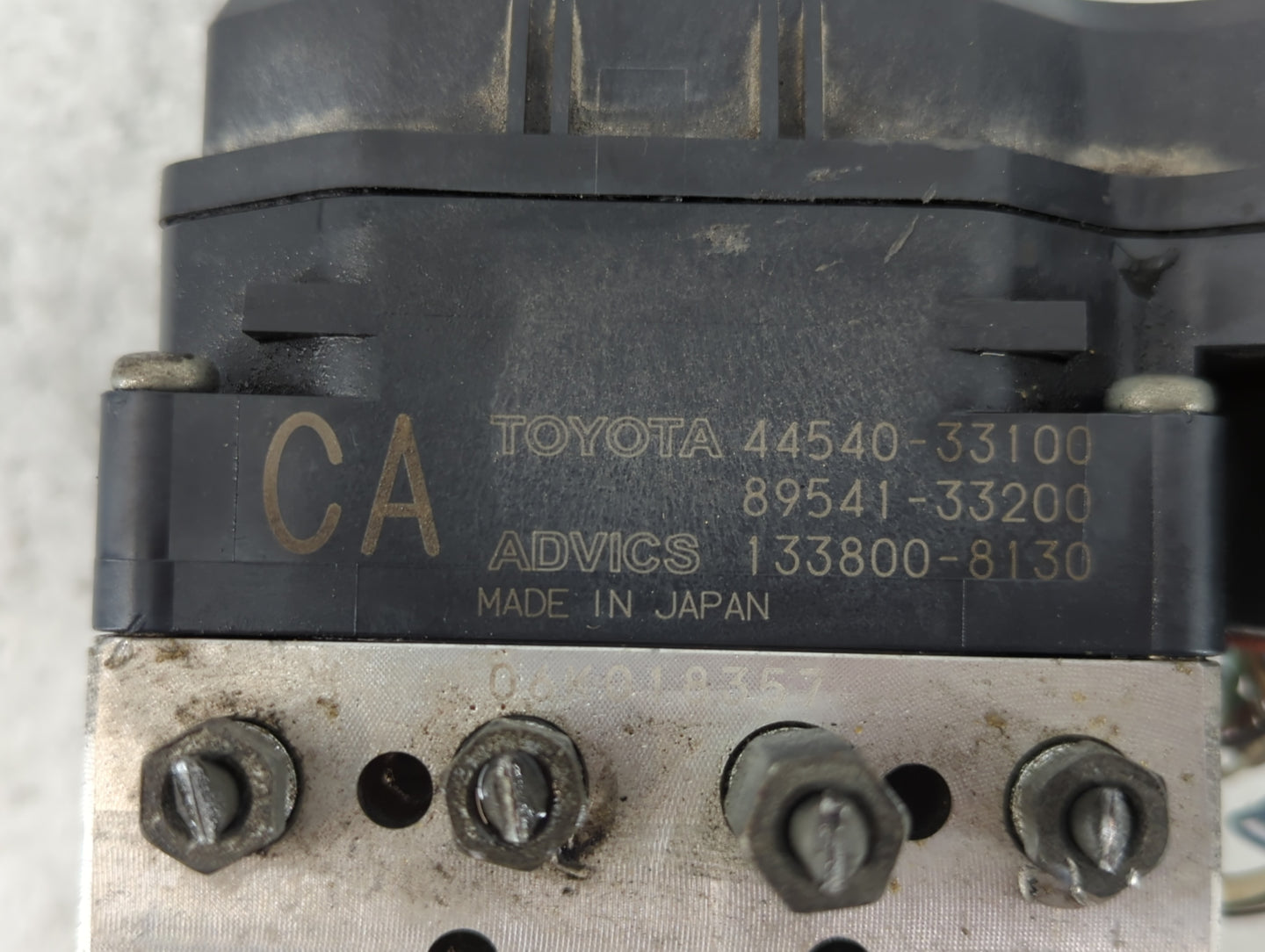 2007-2008 Lexus Es350 ABS Pump Control Module Replacement P/N:89541-33200 4450-33100 Fits Fits 2007 2008 OEM Used Auto Parts