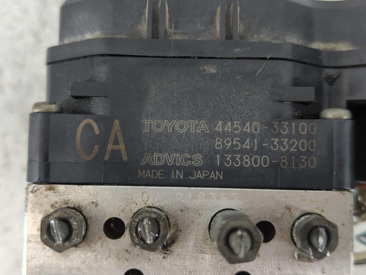 2007-2008 Lexus Es350 ABS Pump Control Module Replacement P/N:89541-33200 4450-33100 Fits Fits 2007 2008 OEM Used Auto Parts