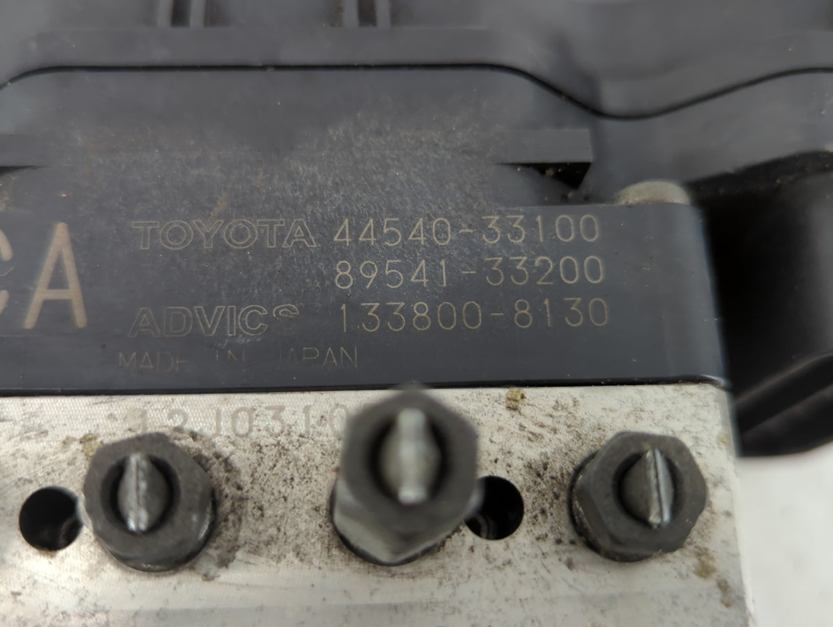 2007-2008 Lexus Es350 Anti-Lock Brake ABS Pump Module Actuator OEM P/N:89541-33200 4450-33100 Fits Fits 2007 2008 OEM Used A