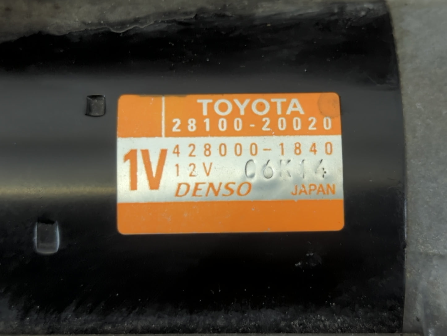 2007-2018 Lexus Es350 Car Starter Motor Solenoid OEM P/N:428000-1840 28100-20020 Fits OEM Used Auto Parts - Oemusedautoparts