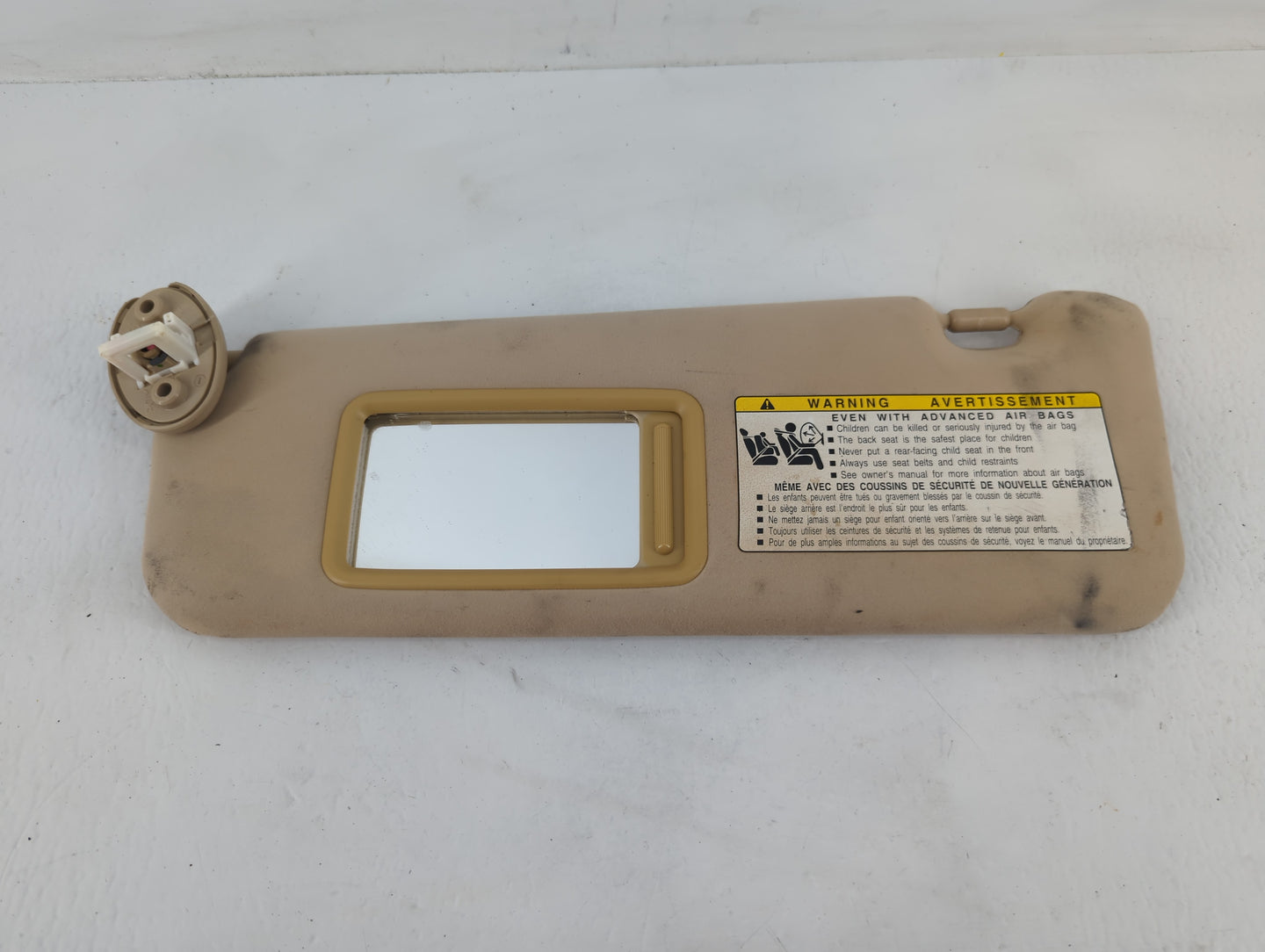 2007-2009 Lexus Es350 Sun Visor Shade Replacement Driver Left Mirror Fits Fits 2007 2008 2009 OEM Used Auto Parts - Oemuseda