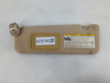 2007-2009 Lexus Es350 Sun Visor Shade Replacement Driver Left Mirror Fits Fits 2007 2008 2009 OEM Used Auto Parts