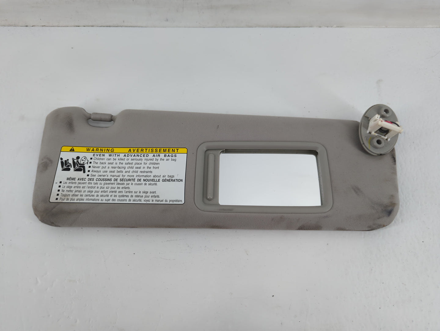 2007-2009 Lexus Es350 Sun Visor Shade Replacement Passenger Right Mirror Fits Fits 2007 2008 2009 OEM Used Auto Parts - Oemu