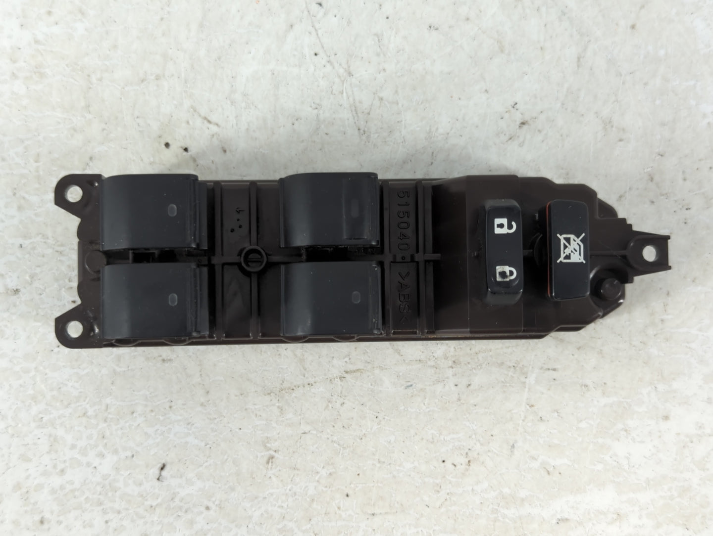 2007-2012 Lexus Es350 Master Power Window Switch Replacement Driver Side Left P/N:515040 Fits Fits 2007 2008 2009 2010 2011 