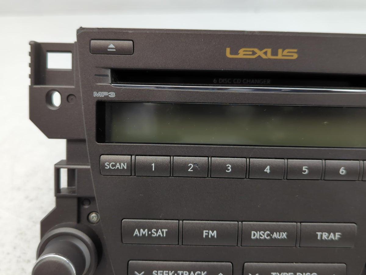 2007-2009 Lexus Es350 Am Fm Cd Player Radio Receiver 732059 - Oemusedautoparts1.com