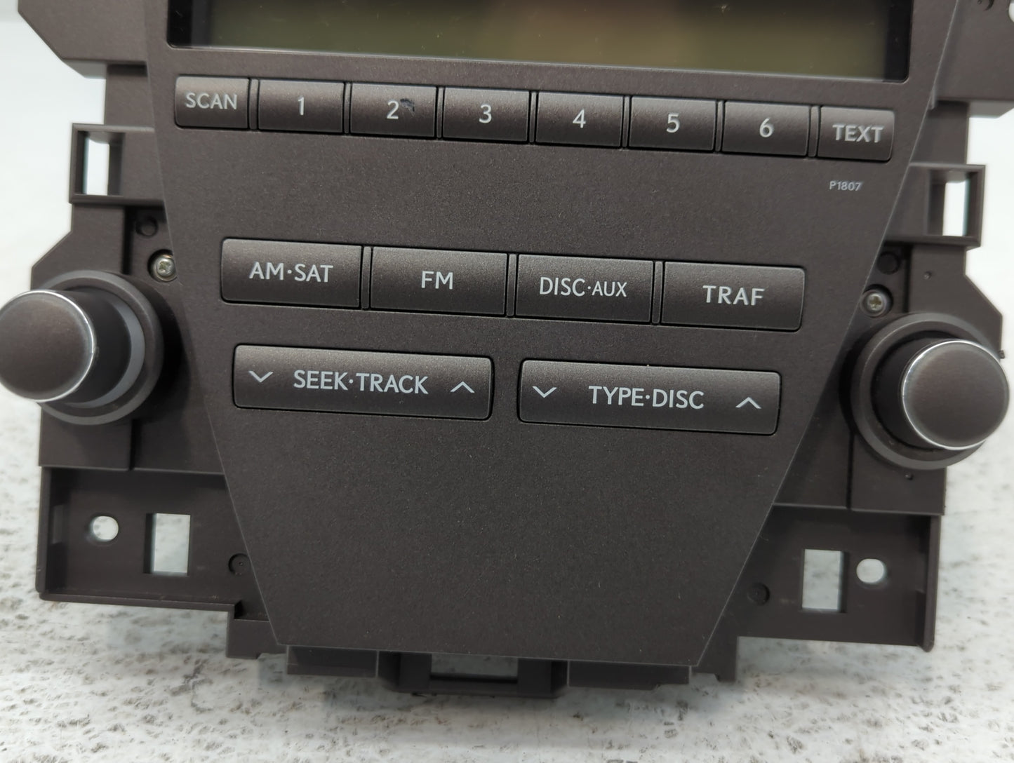 2007-2009 Lexus Es350 Am Fm Cd Player Radio Receiver - Oemusedautoparts1.com