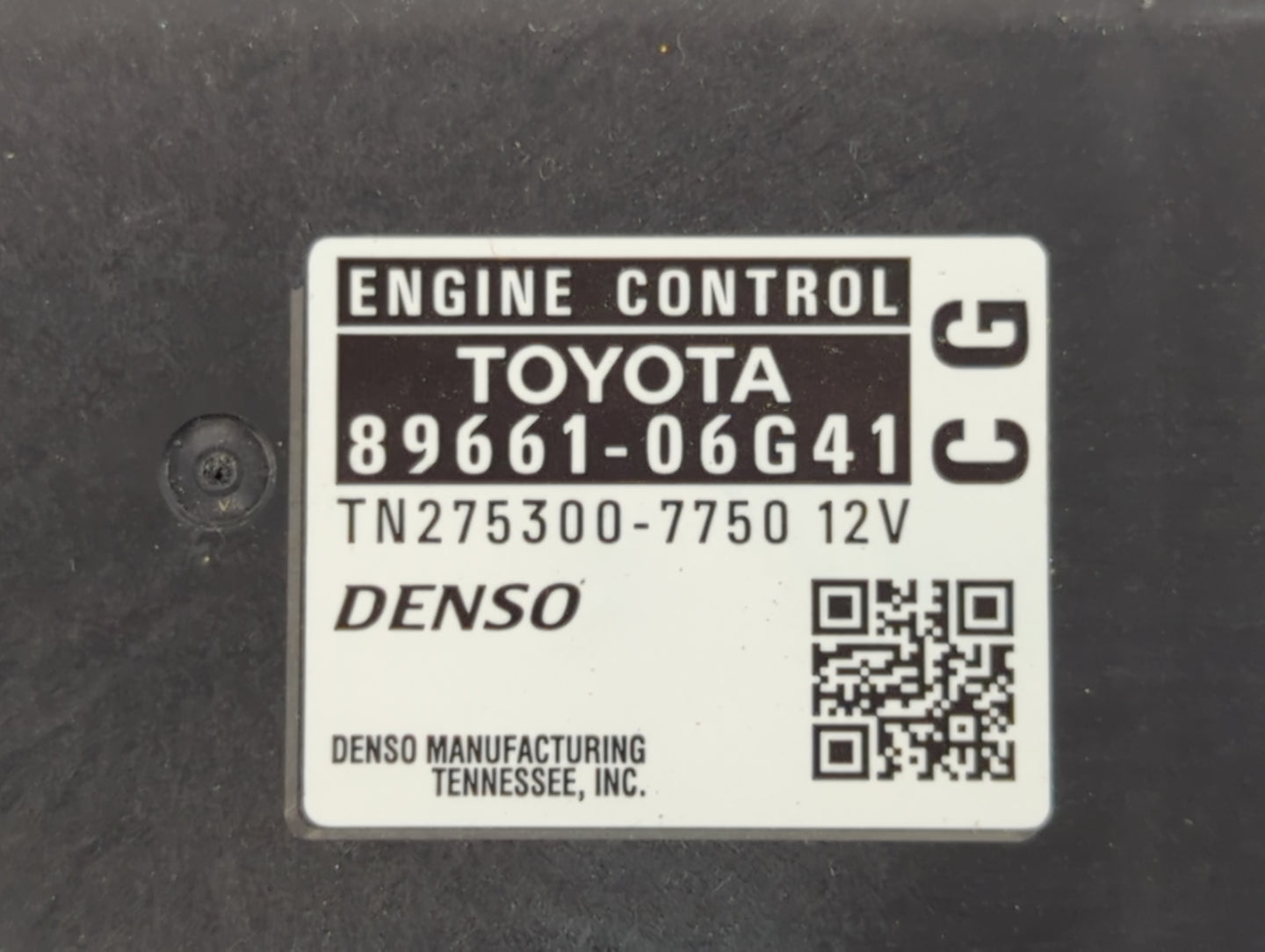 2008-2009 Lexus Es350 PCM Engine Control Computer ECU ECM PCU OEM P/N:89661-06G41 Fits Fits 2008 2009 OEM Used Auto Parts - 
