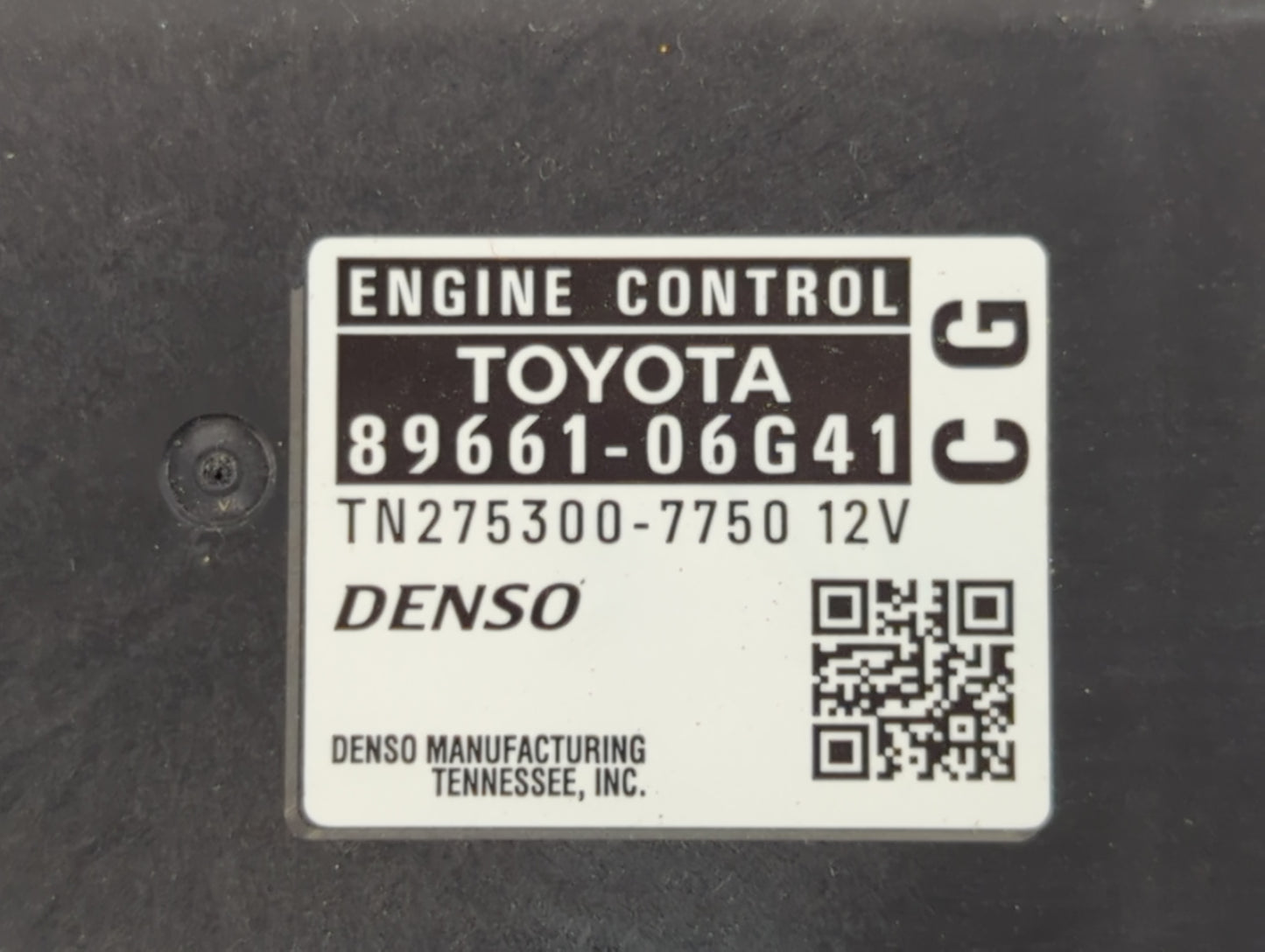 2008-2009 Lexus Es350 PCM Engine Control Computer ECU ECM PCU OEM P/N:89661-06G41 Fits Fits 2008 2009 OEM Used Auto Parts - 