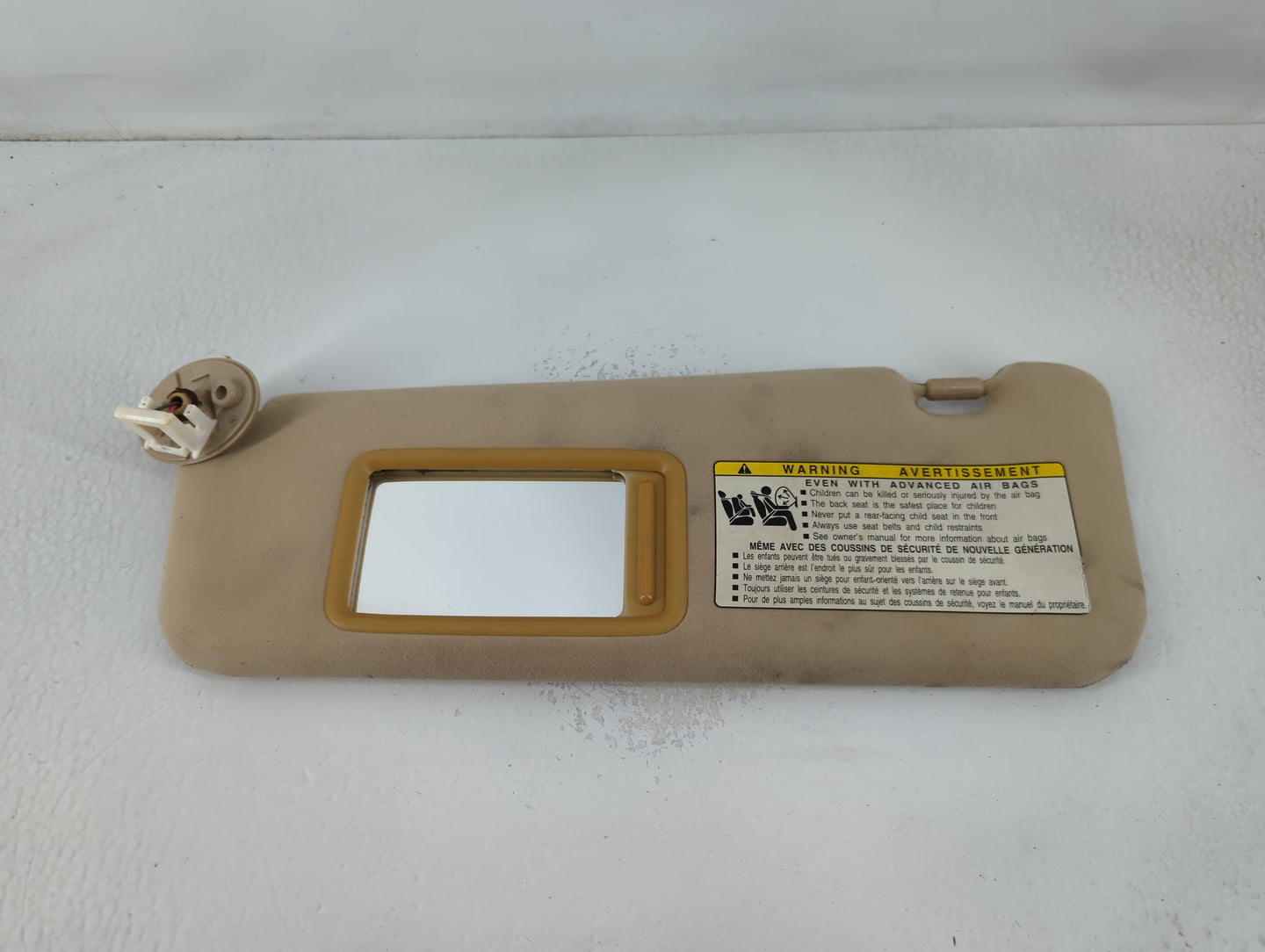2007-2009 Lexus Es350 Sun Visor Shade Replacement Driver Left Mirror Fits Fits 2007 2008 2009 OEM Used Auto Parts - Oemuseda