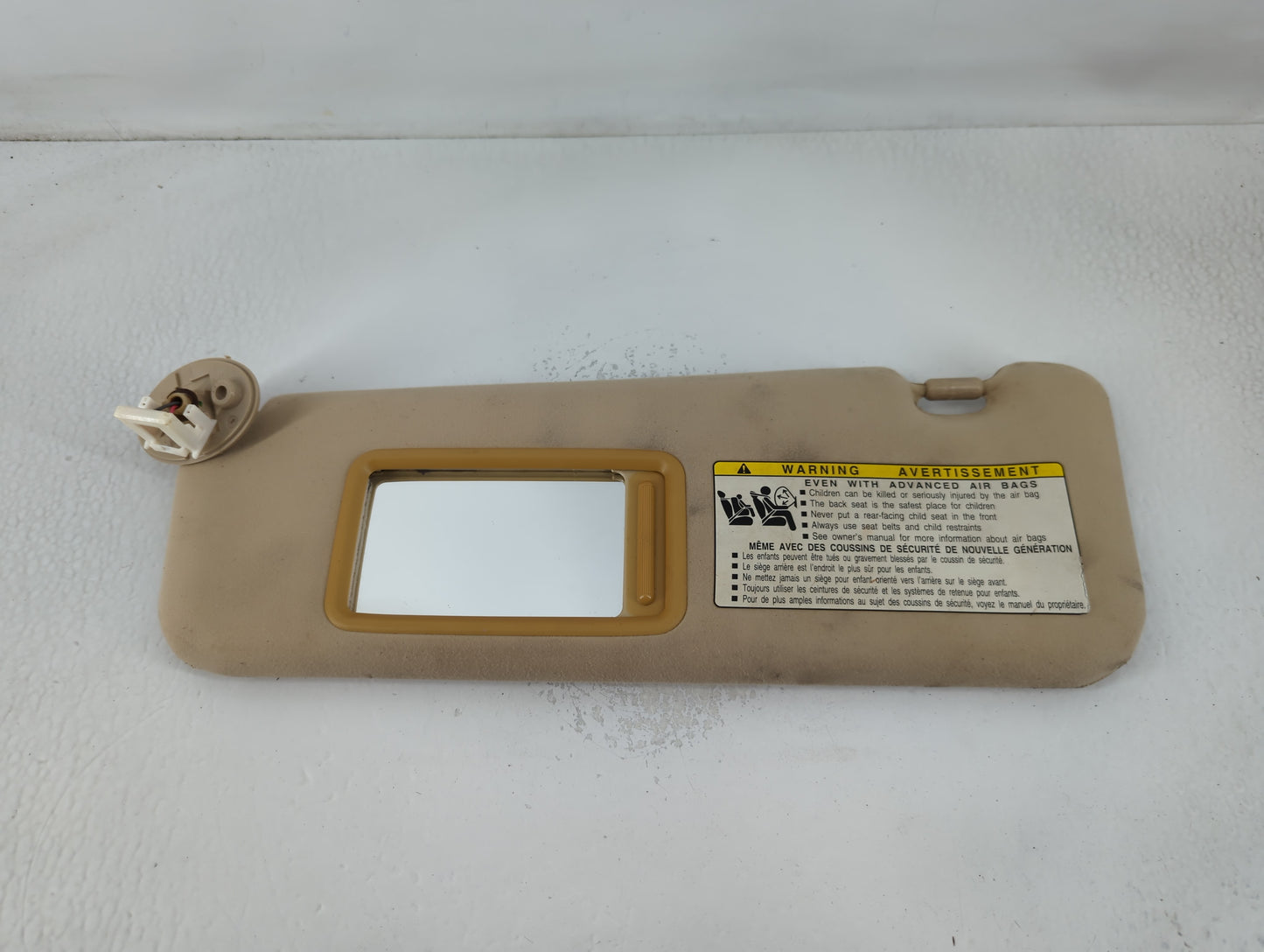2007-2009 Lexus Es350 Sun Visor Shade Replacement Driver Left Mirror Fits Fits 2007 2008 2009 OEM Used Auto Parts - Oemuseda