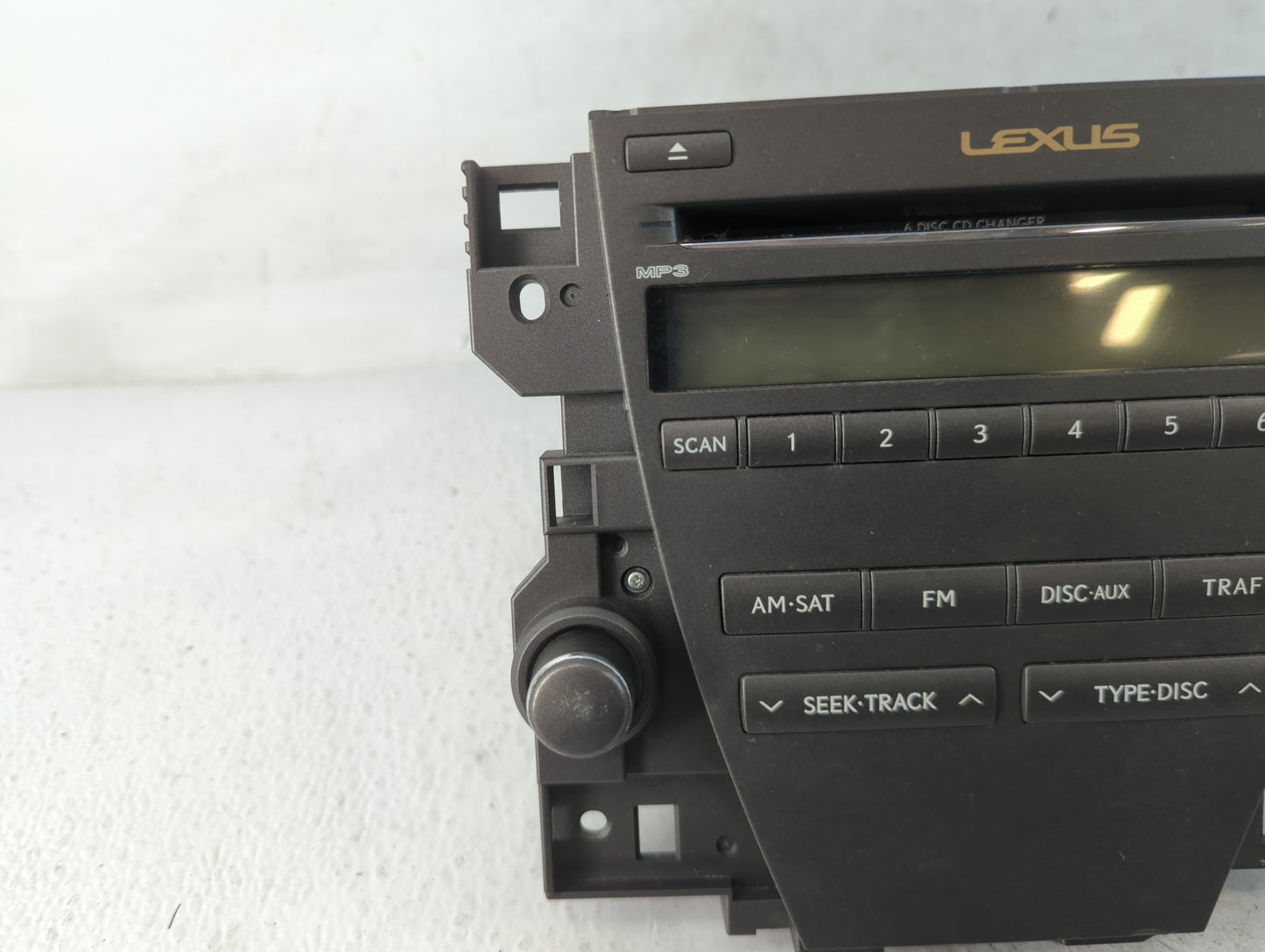 2007-2009 Lexus Es350 Radio AM FM Cd Player Receiver Replacement P/N:86120-33720 Fits Fits 2007 2008 2009 OEM Used Auto Part
