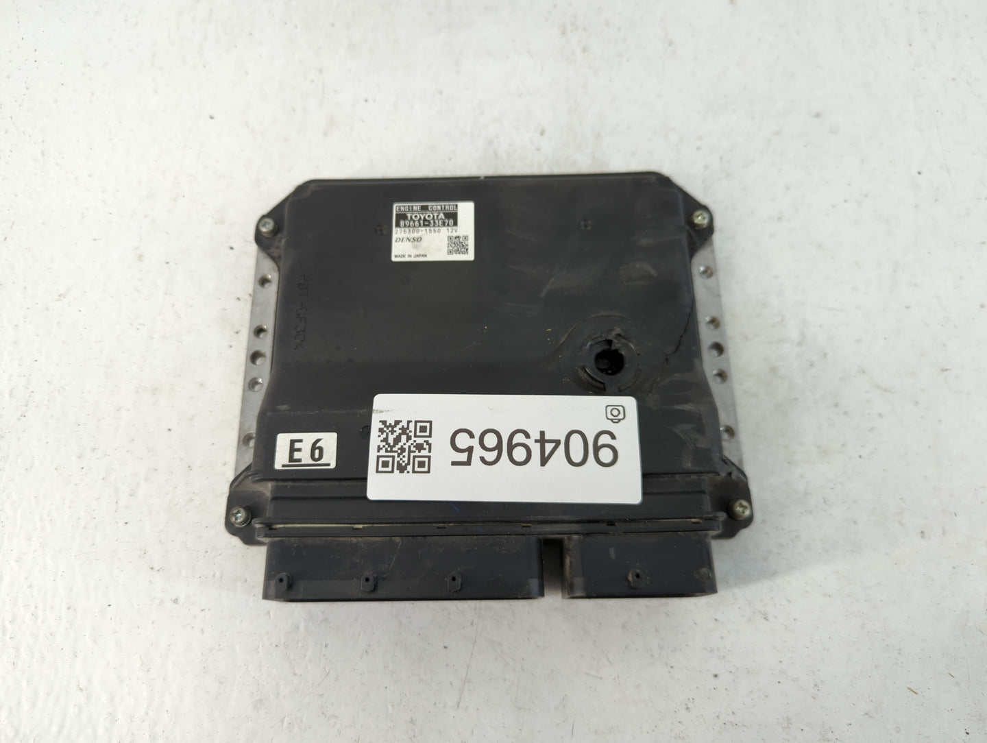 2008-2009 Lexus Es350 PCM Engine Control Computer ECU ECM PCU OEM P/N:275300-1550 89661-33E70 Fits Fits 2008 2009 OEM Used A