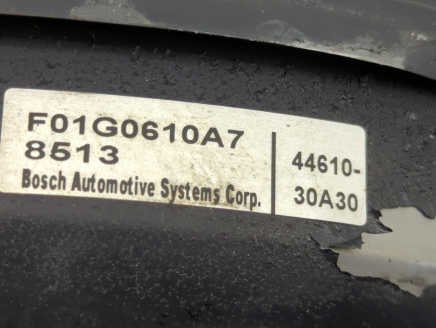 2007-2011 Lexus Gs350 Power Brake Booster Oem - Oemusedautoparts1.com