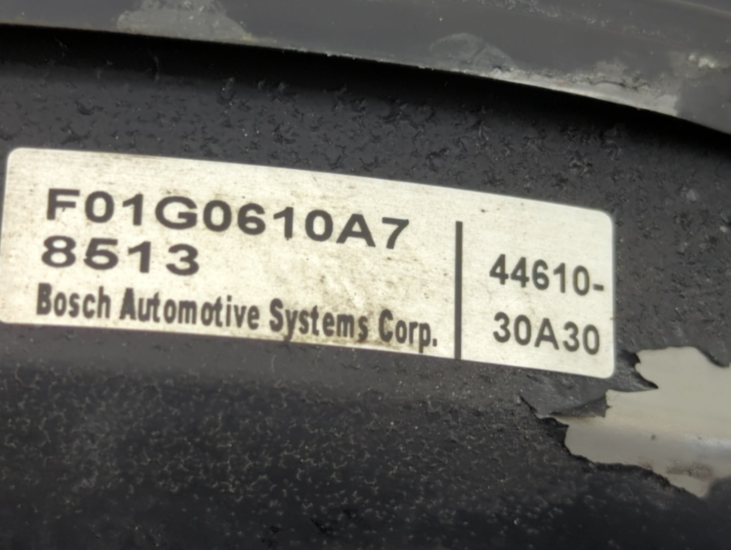 2007-2011 Lexus Gs350 Power Brake Booster Oem - Oemusedautoparts1.com