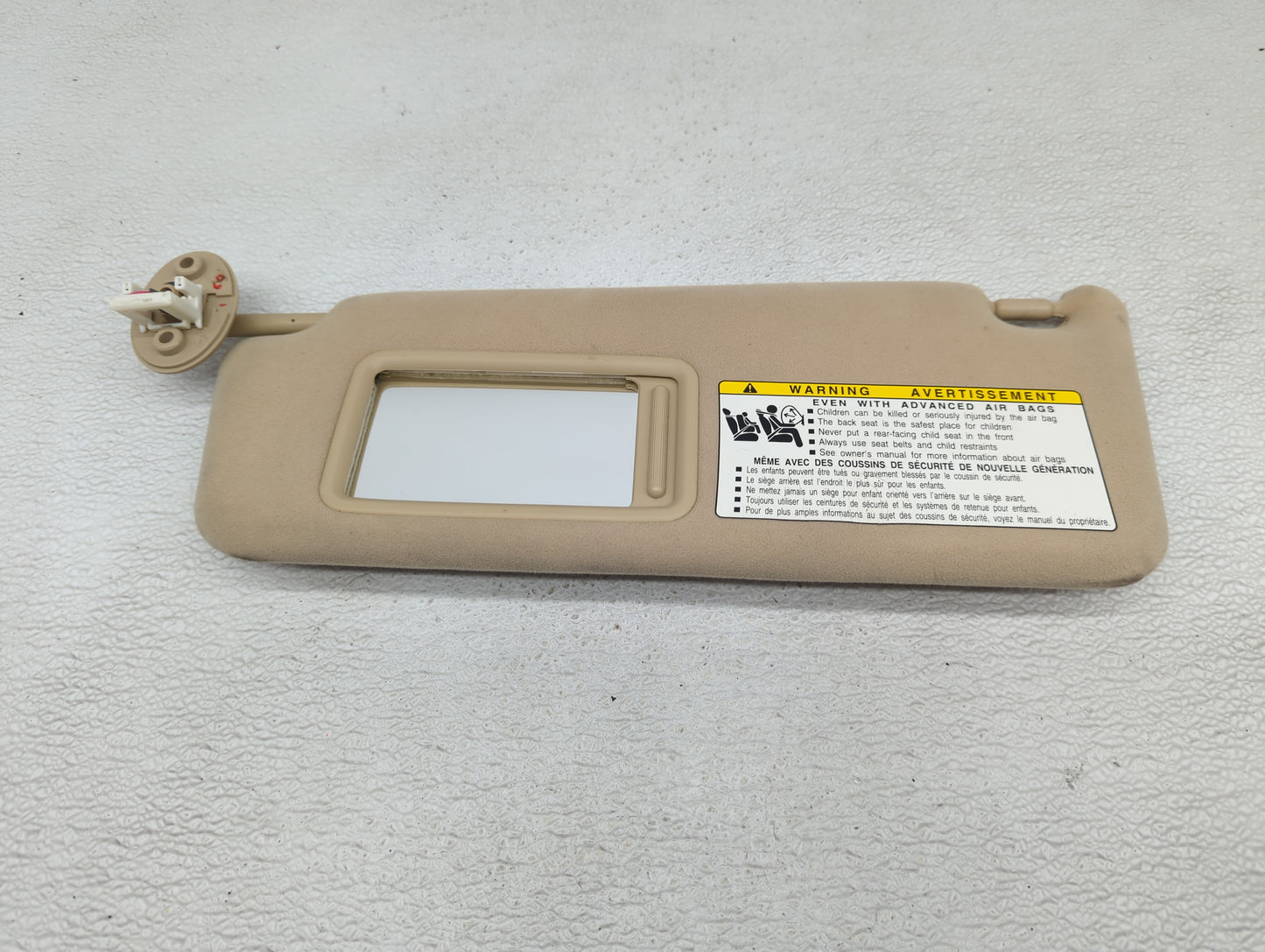2007-2011 Lexus Gs350 Sun Visor Shade Replacement Driver Left Mirror Fits Fits 2007 2008 2009 2010 2011 OEM Used Auto Parts 