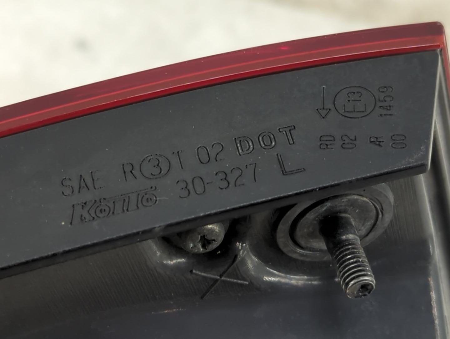 2007-2011 Lexus Gs350 Tail Light Assembly Driver Left OEM P/N:30-327 Fits Fits 2006 2007 2008 2009 2010 2011 OEM Used Auto P