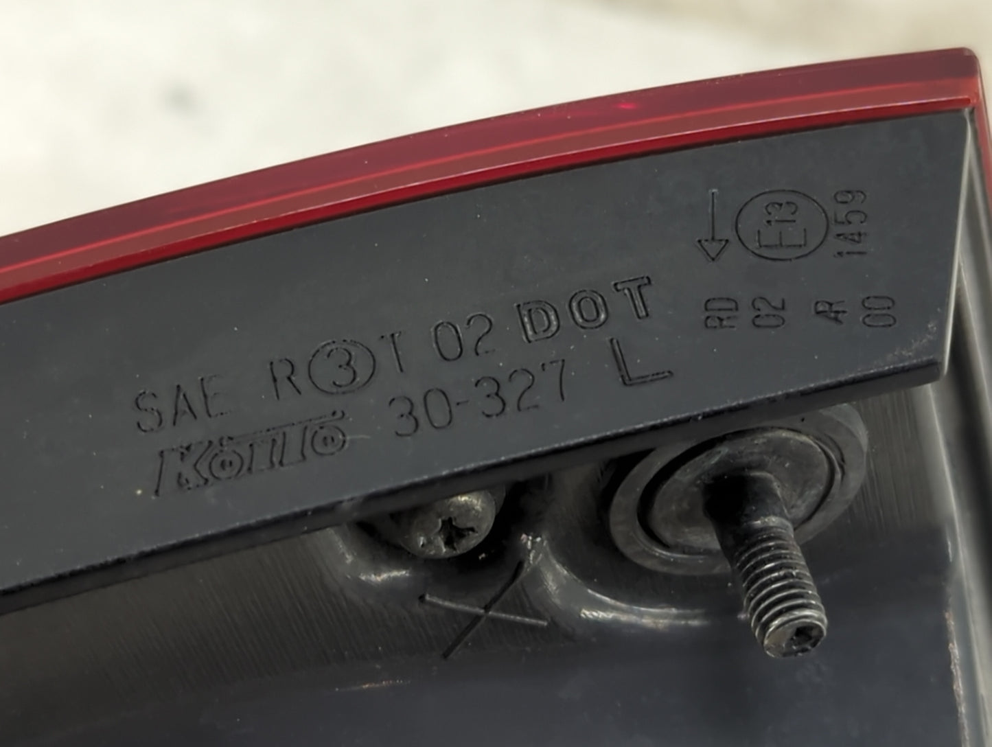 2007-2011 Lexus Gs350 Tail Light Assembly Driver Left OEM P/N:30-327 Fits Fits 2006 2007 2008 2009 2010 2011 OEM Used Auto P