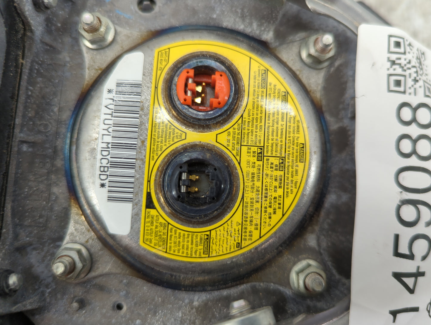 2008-2011 Lexus Gs350 Air Bag Driver Left Steering Wheel Mounted Black - Oemusedautoparts1.com