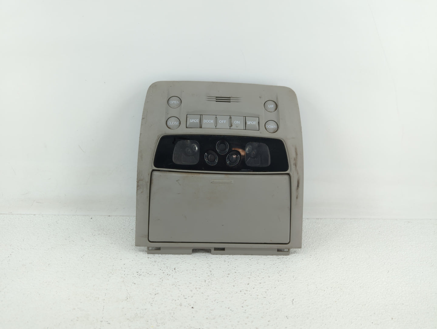 2008 Lexus Gs350 Overhead Roof Console Grey - Oemusedautoparts1.com