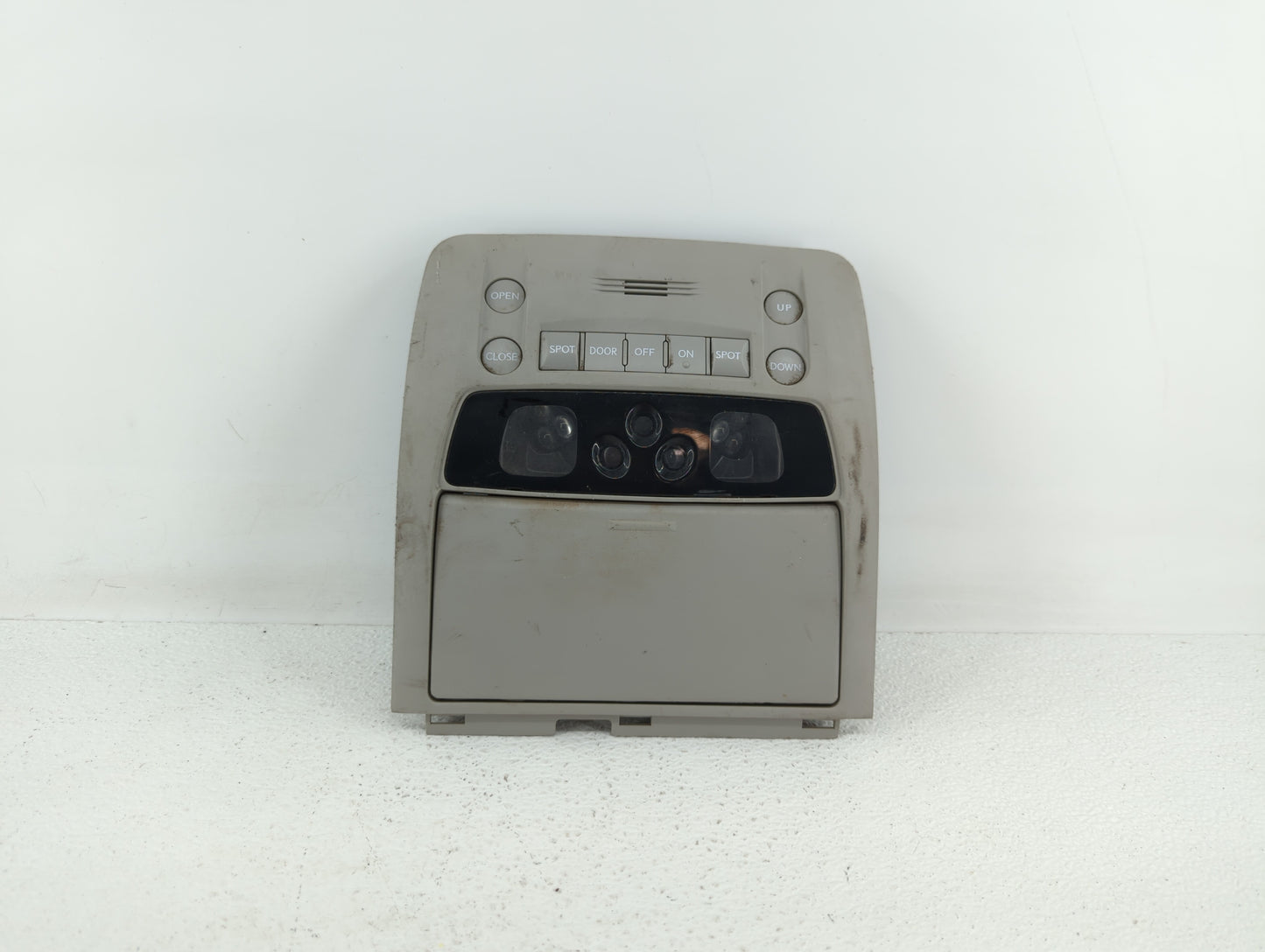 2008 Lexus Gs350 Overhead Roof Console Grey - Oemusedautoparts1.com