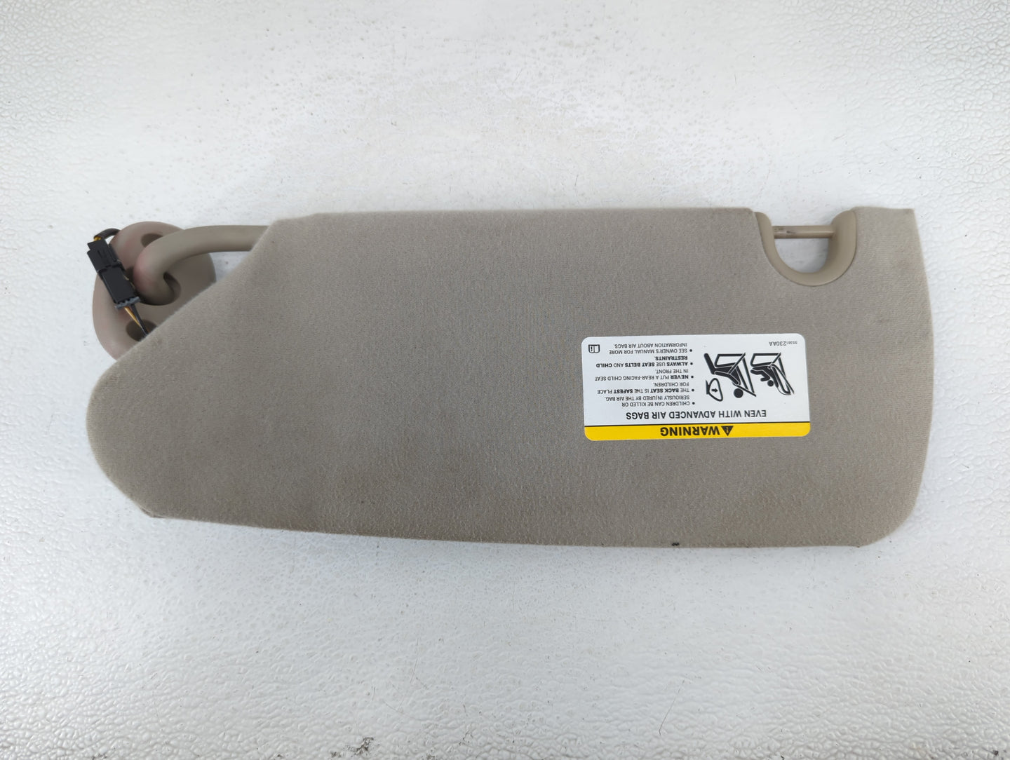 2007-2011 Lexus Gs350 Sun Visor Shade Replacement Passenger Right Mirror Fits Fits 2007 2008 2009 2010 2011 OEM Used Auto Pa