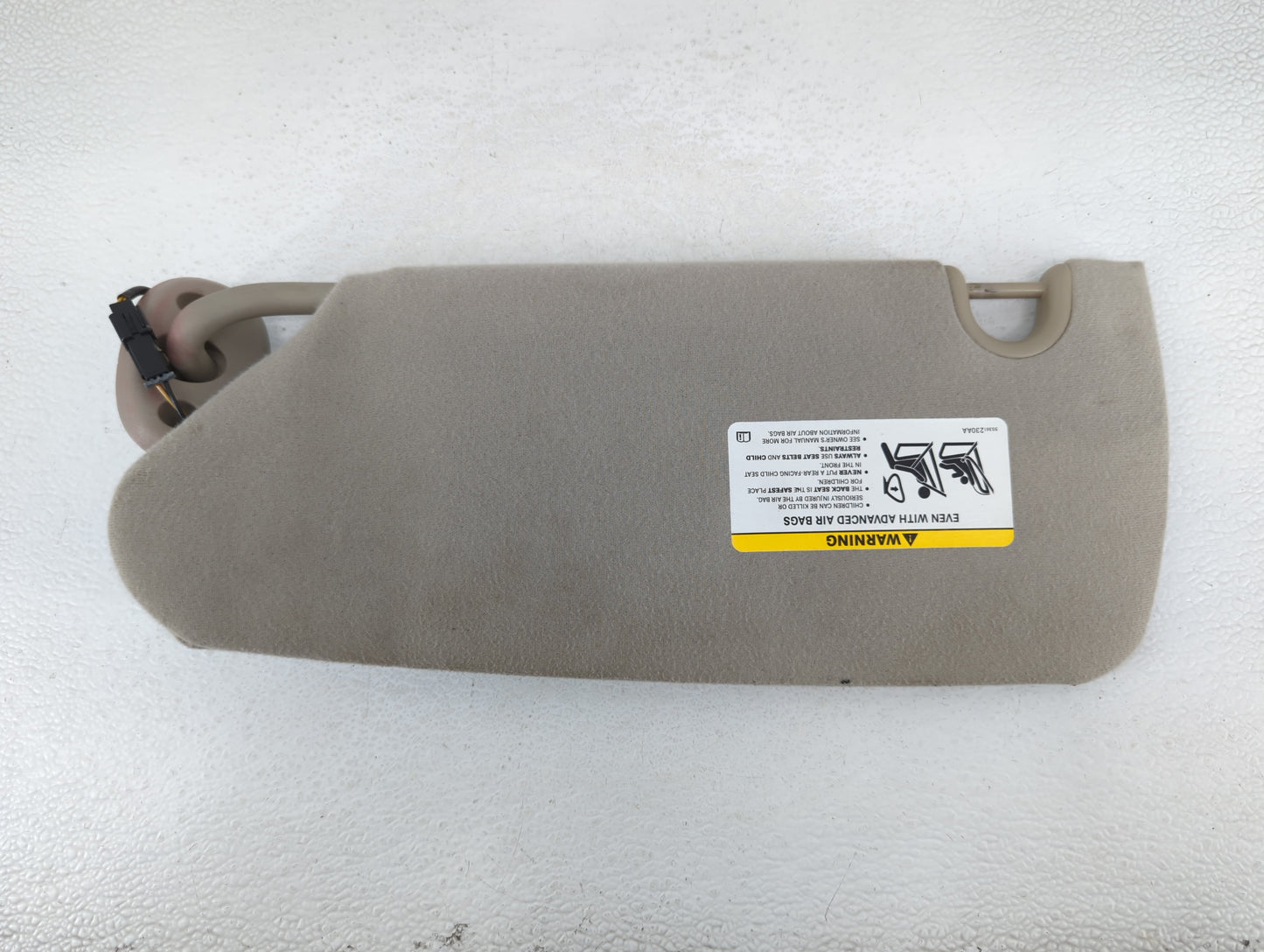 2007-2011 Lexus Gs350 Sun Visor Shade Replacement Passenger Right Mirror Fits Fits 2007 2008 2009 2010 2011 OEM Used Auto Pa