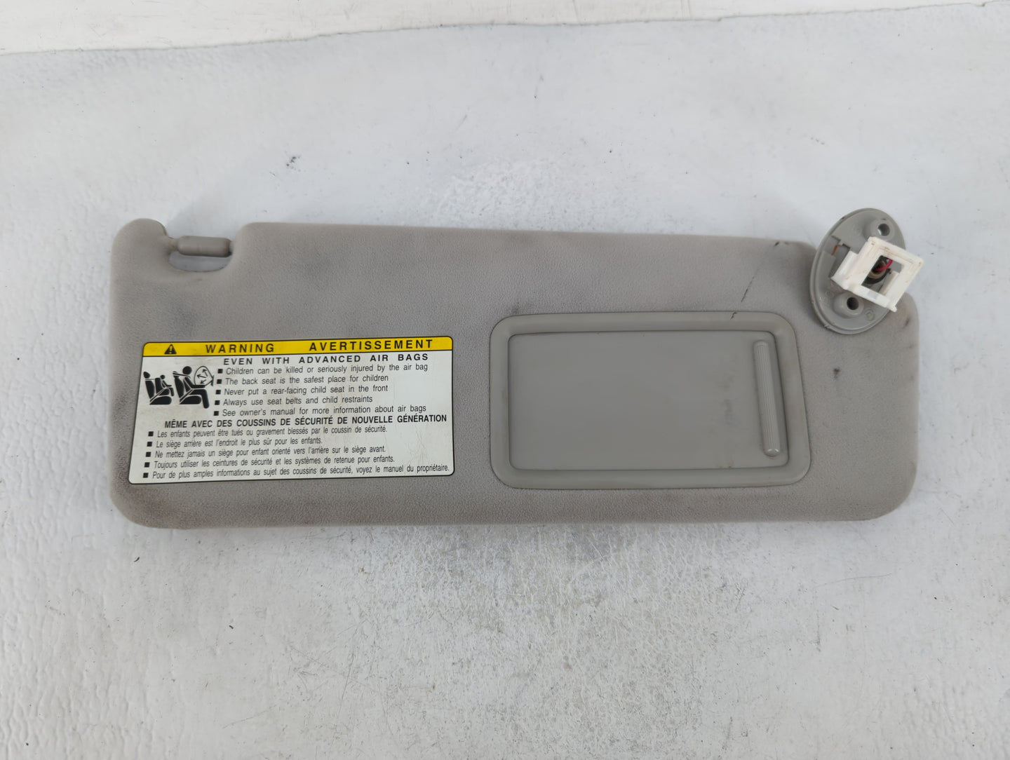 2007-2011 Lexus Gs350 Sun Visor Shade Replacement Passenger Right Mirror Fits Fits 2007 2008 2009 2010 2011 OEM Used Auto Pa