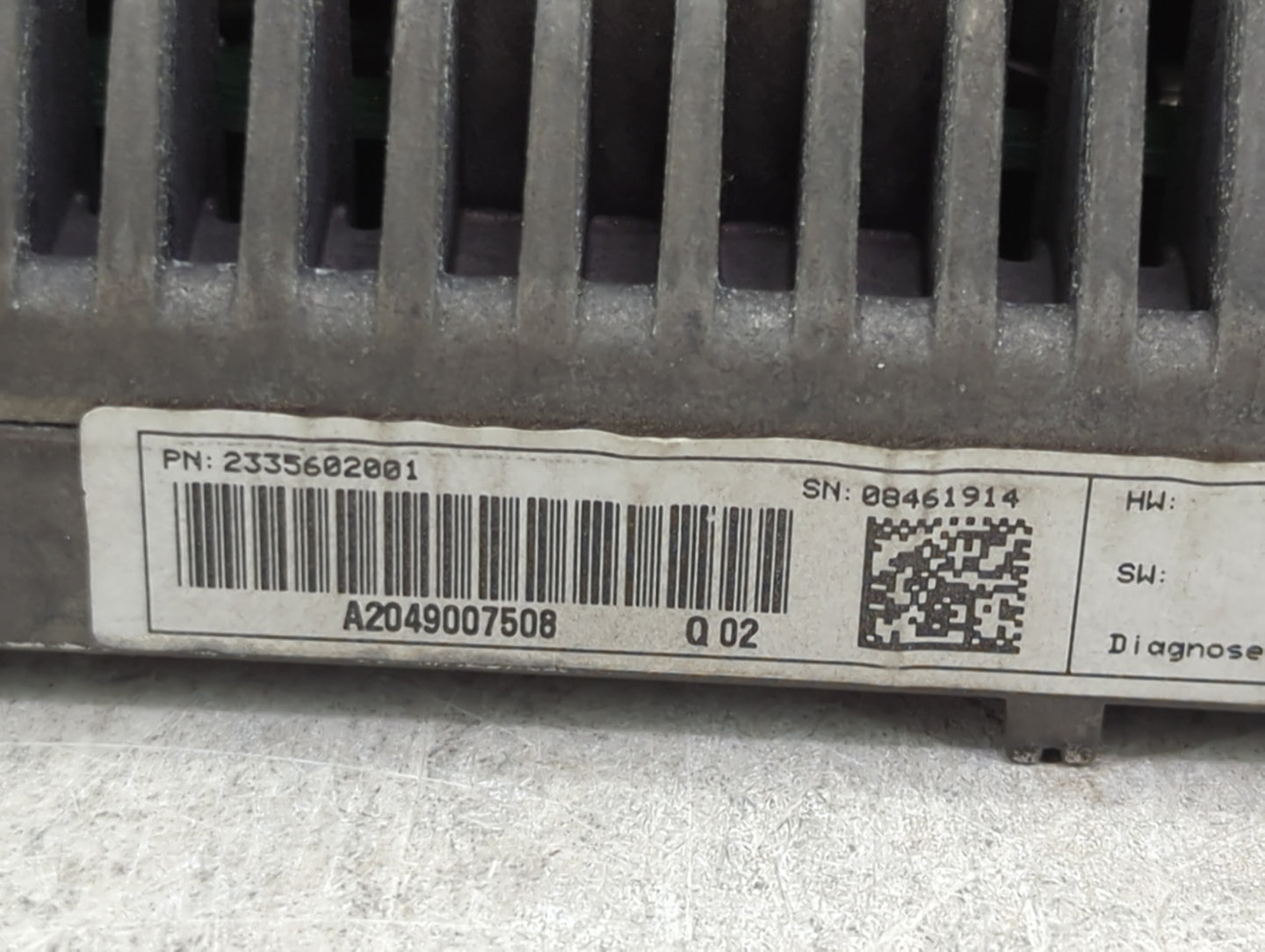 Lexus Is-f Radio Speaker Amplifier 2335602001|a2049007508 - Oemusedautoparts1.com