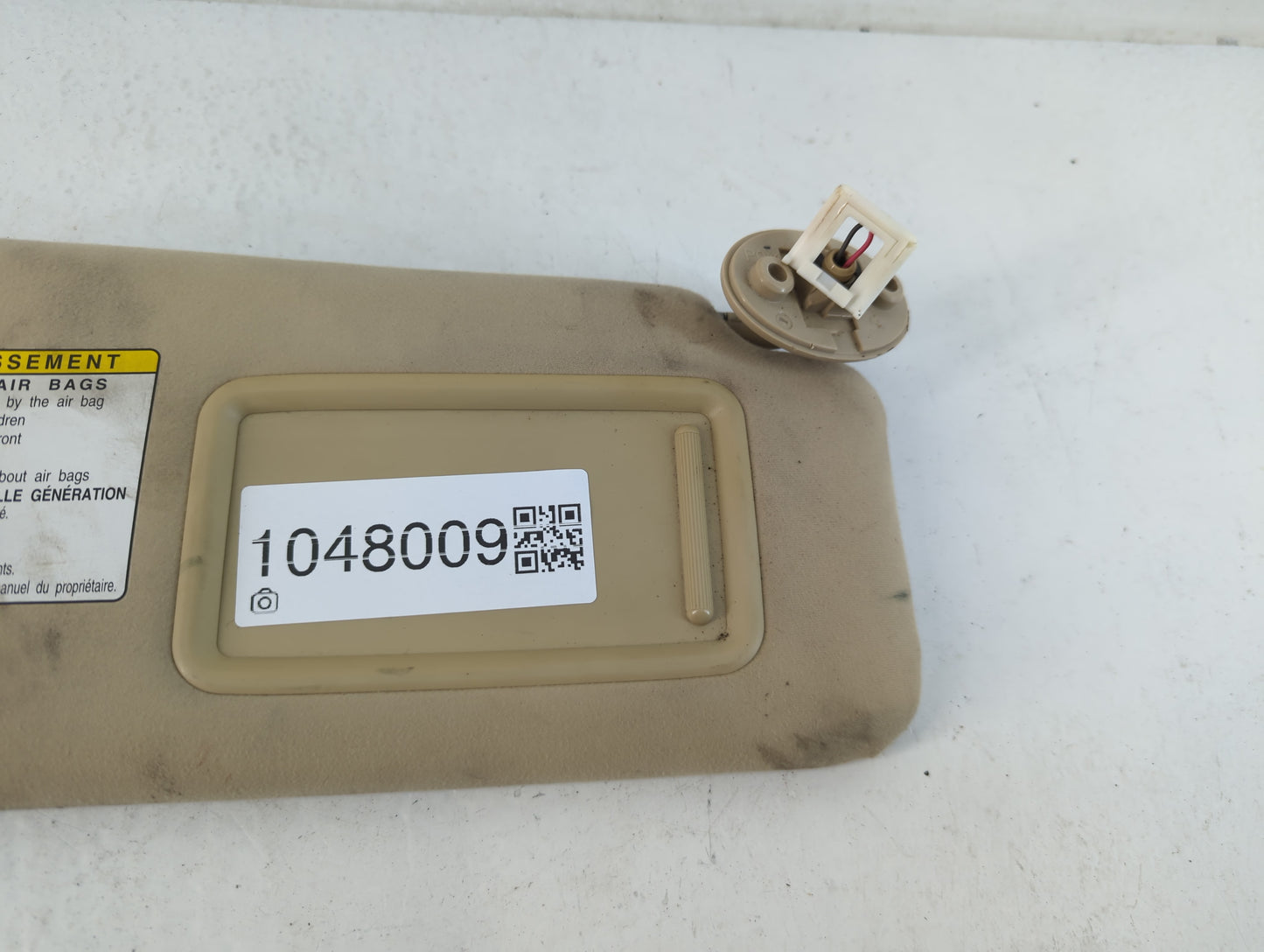 2007-2009 Lexus Is250 Sun Visor Shade Replacement Passenger Right Mirror Fits Fits 2007 2008 2009 OEM Used Auto Parts - Oemu