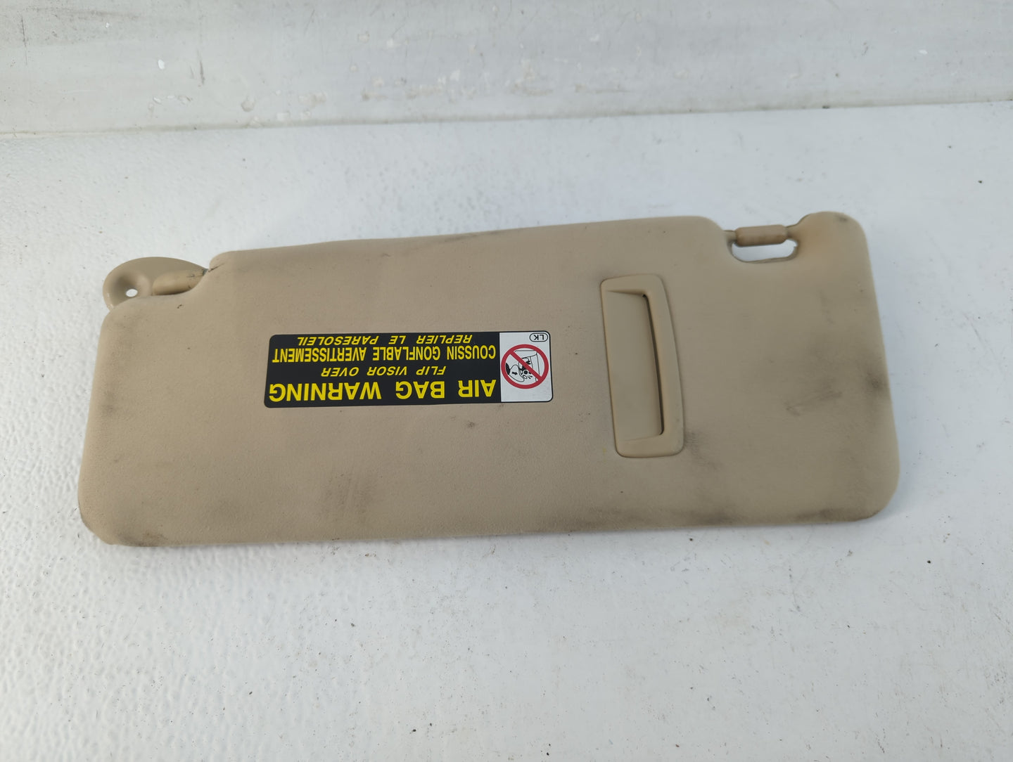 2007-2009 Lexus Is250 Sun Visor Shade Replacement Passenger Right Mirror Fits Fits 2007 2008 2009 OEM Used Auto Parts - Oemu