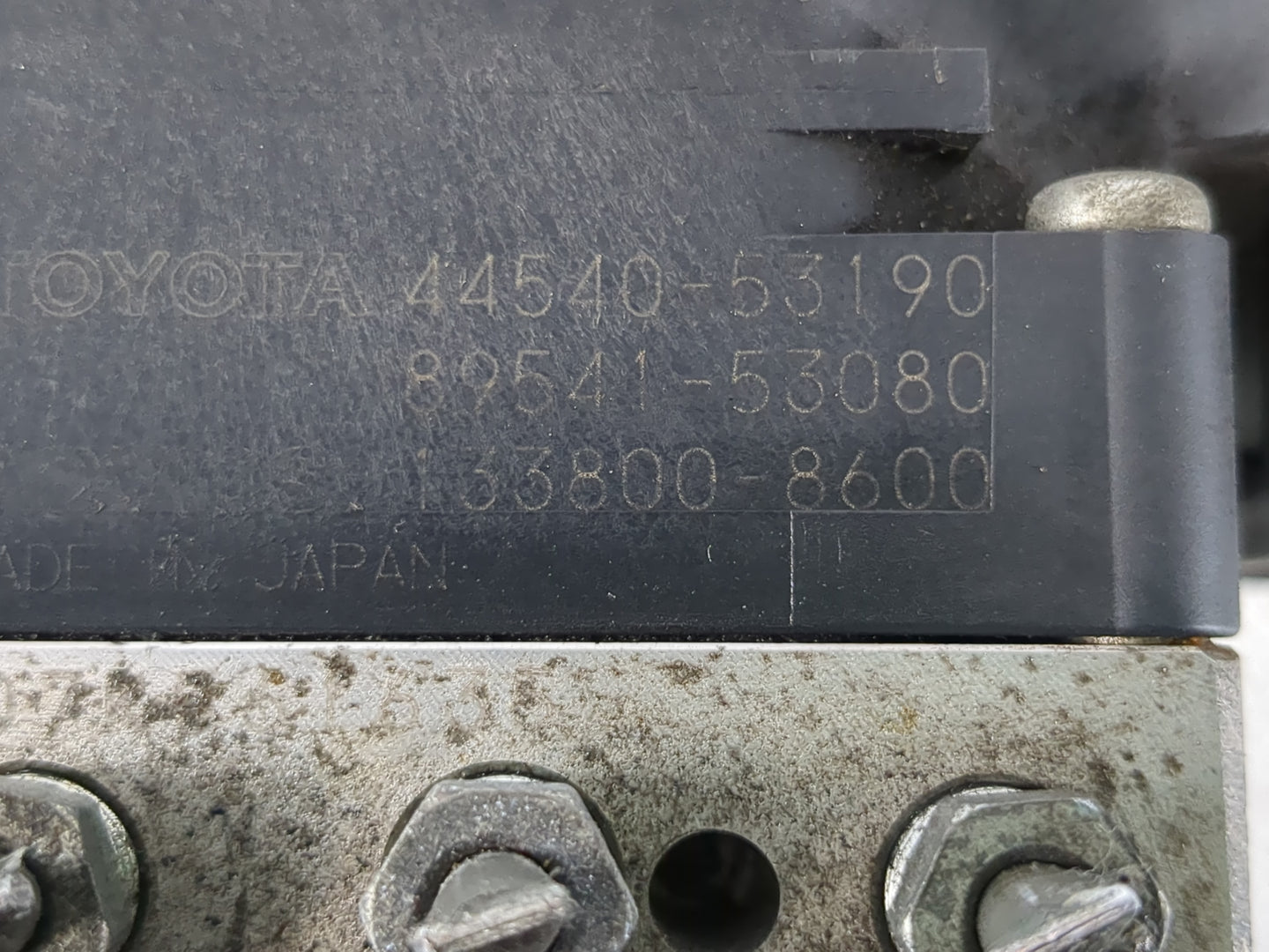 2006-2008 Lexus Is250 ABS Pump Control Module Replacement P/N:89541-53080 44540-53190 Fits Fits 2006 2007 2008 OEM Used Auto