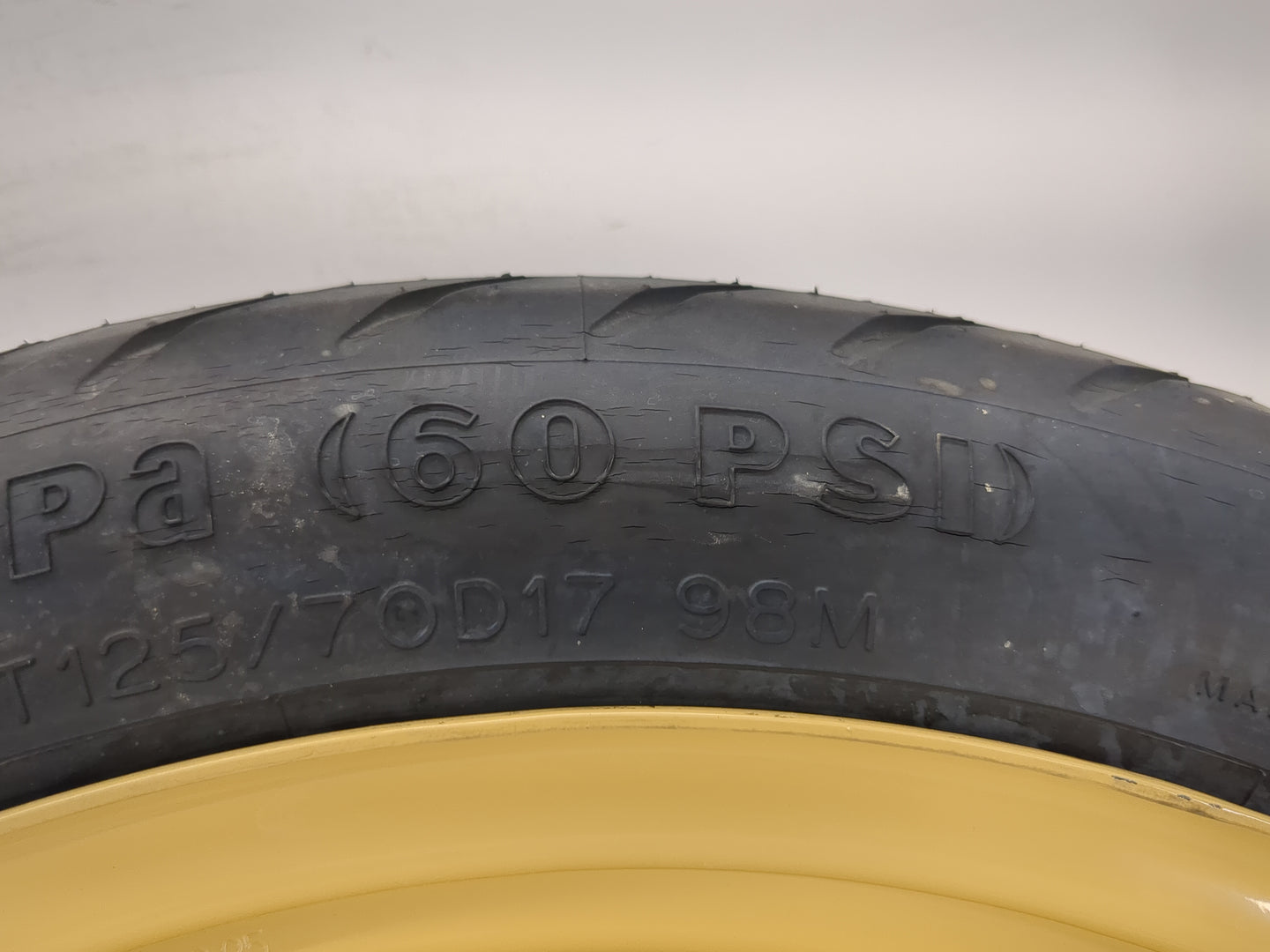 2006-2009 Lexus Is250 Spare Donut Tire Wheel Rim Oem - Oemusedautoparts1.com