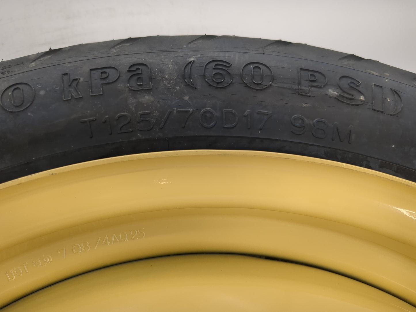 2006-2009 Lexus Is250 Spare Donut Tire Wheel Rim Oem - Oemusedautoparts1.com