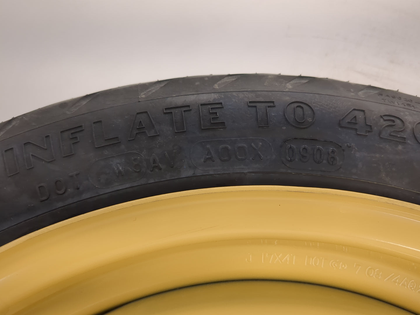 2006-2009 Lexus Is250 Spare Donut Tire Wheel Rim Oem - Oemusedautoparts1.com