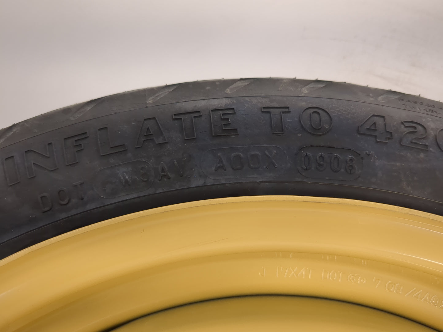 2006-2009 Lexus Is250 Spare Donut Tire Wheel Rim Oem - Oemusedautoparts1.com