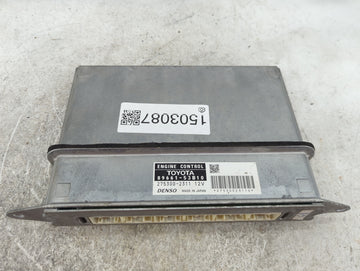 2008 Lexus Is250 PCM Engine Control Computer ECU ECM PCU OEM P/N:89661-53B10 275300-2311 OEM Used Auto Parts - Oemusedautopa