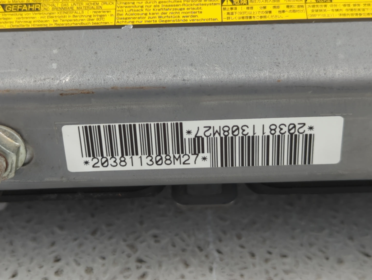 2008 Lexus Is250 Air Bag Passenger Right Dashboard Oem - Oemusedautoparts1.com