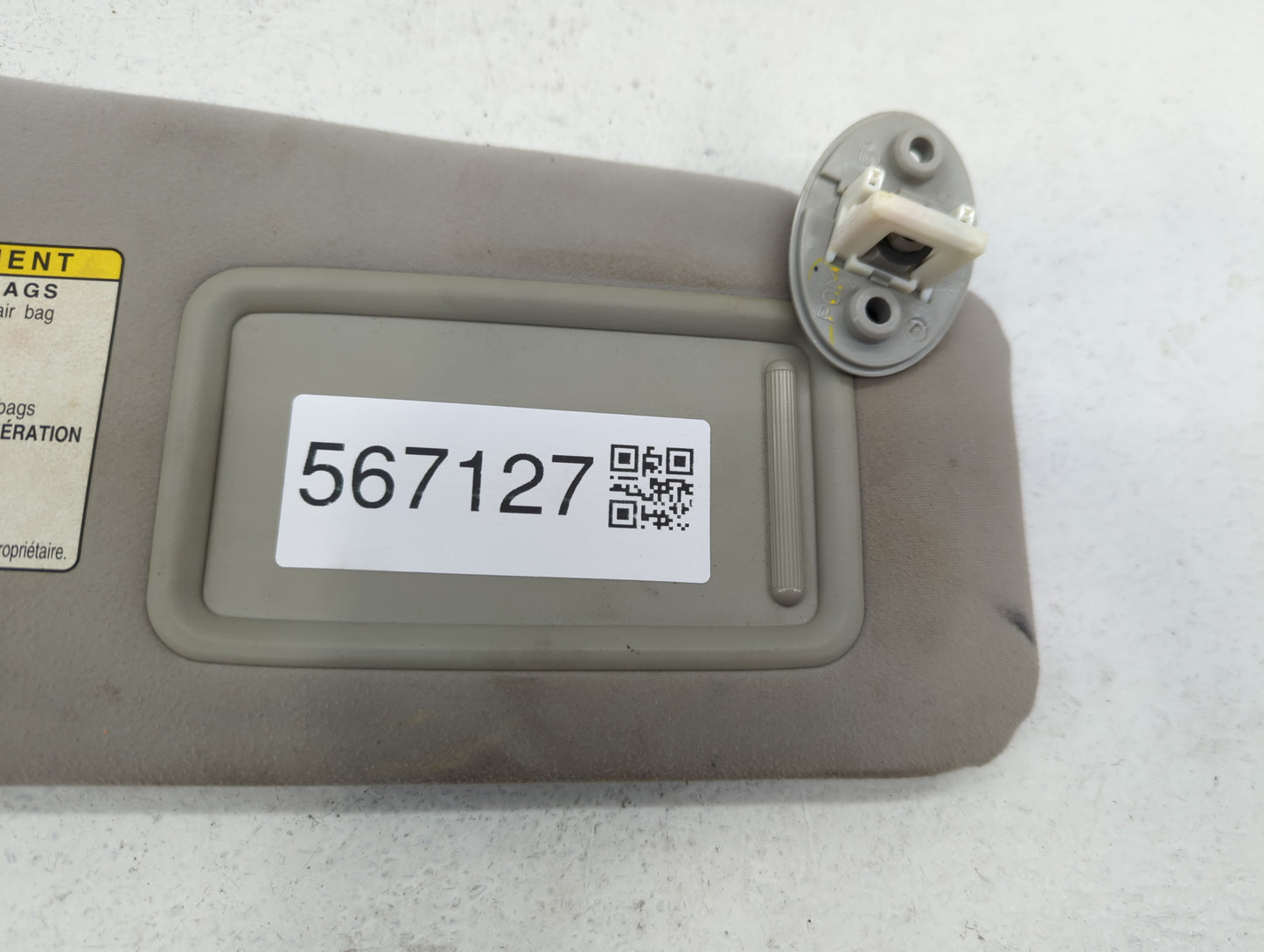 2007-2009 Lexus Is250 Sun Visor Shade Replacement Passenger Right Mirror Fits Fits 2007 2008 2009 OEM Used Auto Parts - Oemu