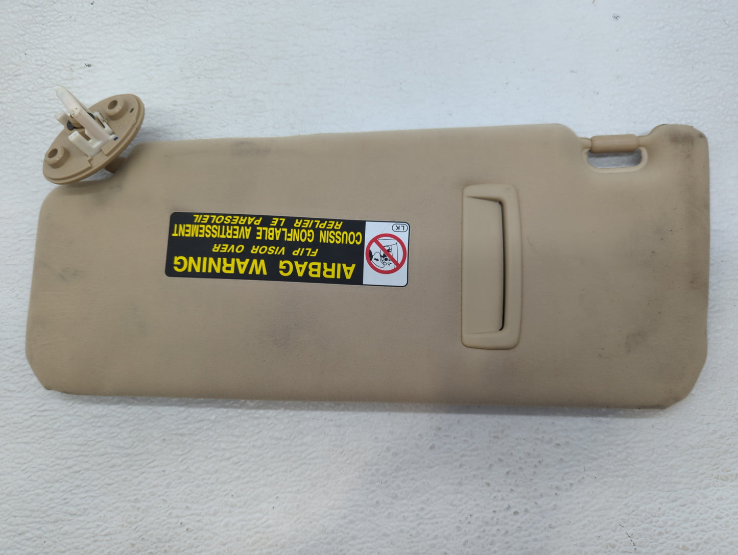 2007-2009 Lexus Is250 Sun Visor Shade Replacement Passenger Right Mirror Fits Fits 2007 2008 2009 OEM Used Auto Parts - Oemu