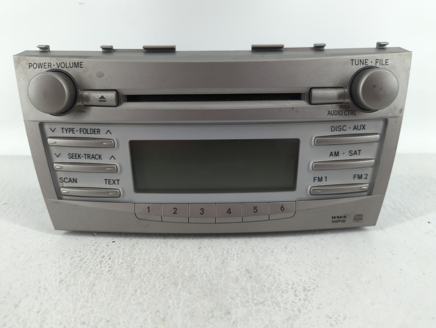 2006-2009 Lexus Is250 Radio AM FM Cd Player Receiver Replacement P/N:86120-06480 86120-53430 Fits OEM Used Auto Parts - Oemu
