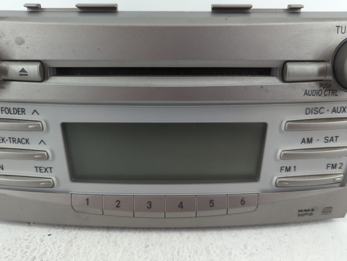 2006-2009 Lexus Is250 Radio AM FM Cd Player Receiver Replacement P/N:86120-06480 86120-53430 Fits OEM Used Auto Parts - Oemu