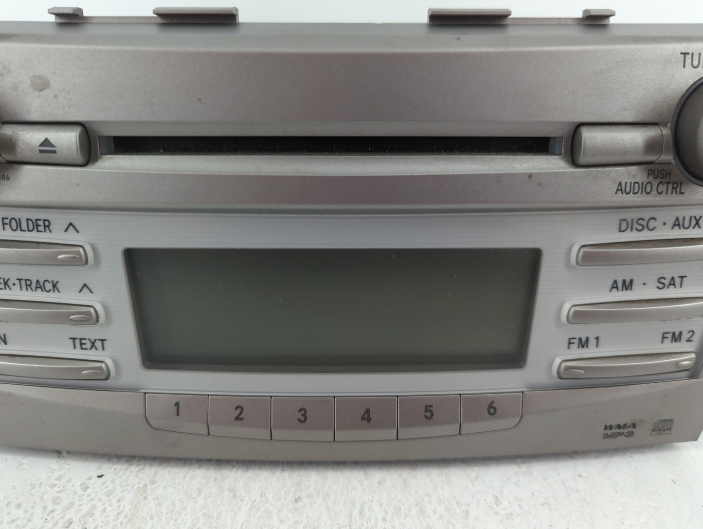 2006-2009 Lexus Is250 Radio AM FM Cd Player Receiver Replacement P/N:86120-06480 86120-53430 Fits OEM Used Auto Parts - Oemu
